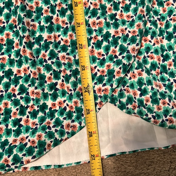 NWT LUSH Green Floral Dress Size L - Picture 9 of 13
